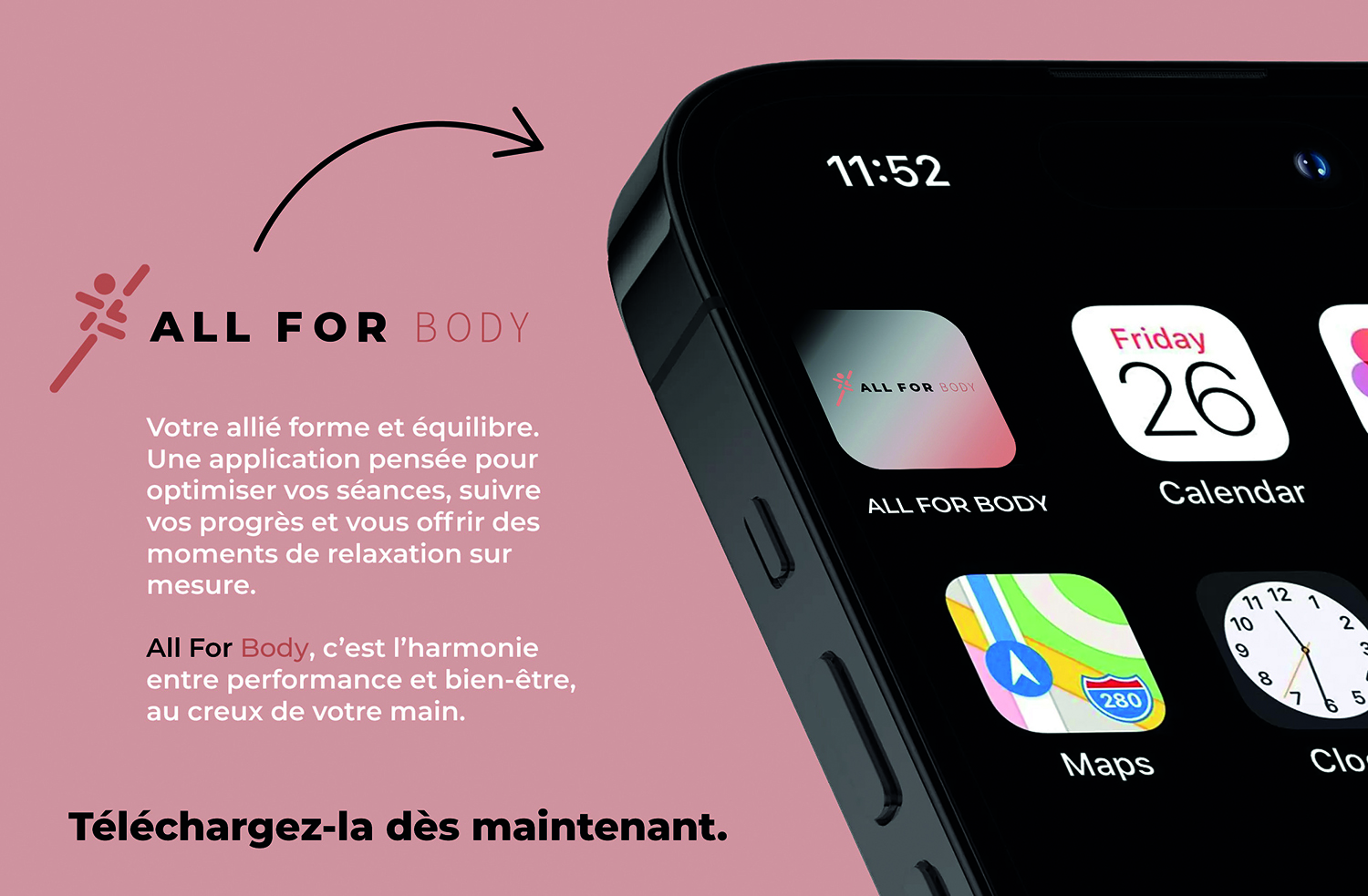 application mobile mockup